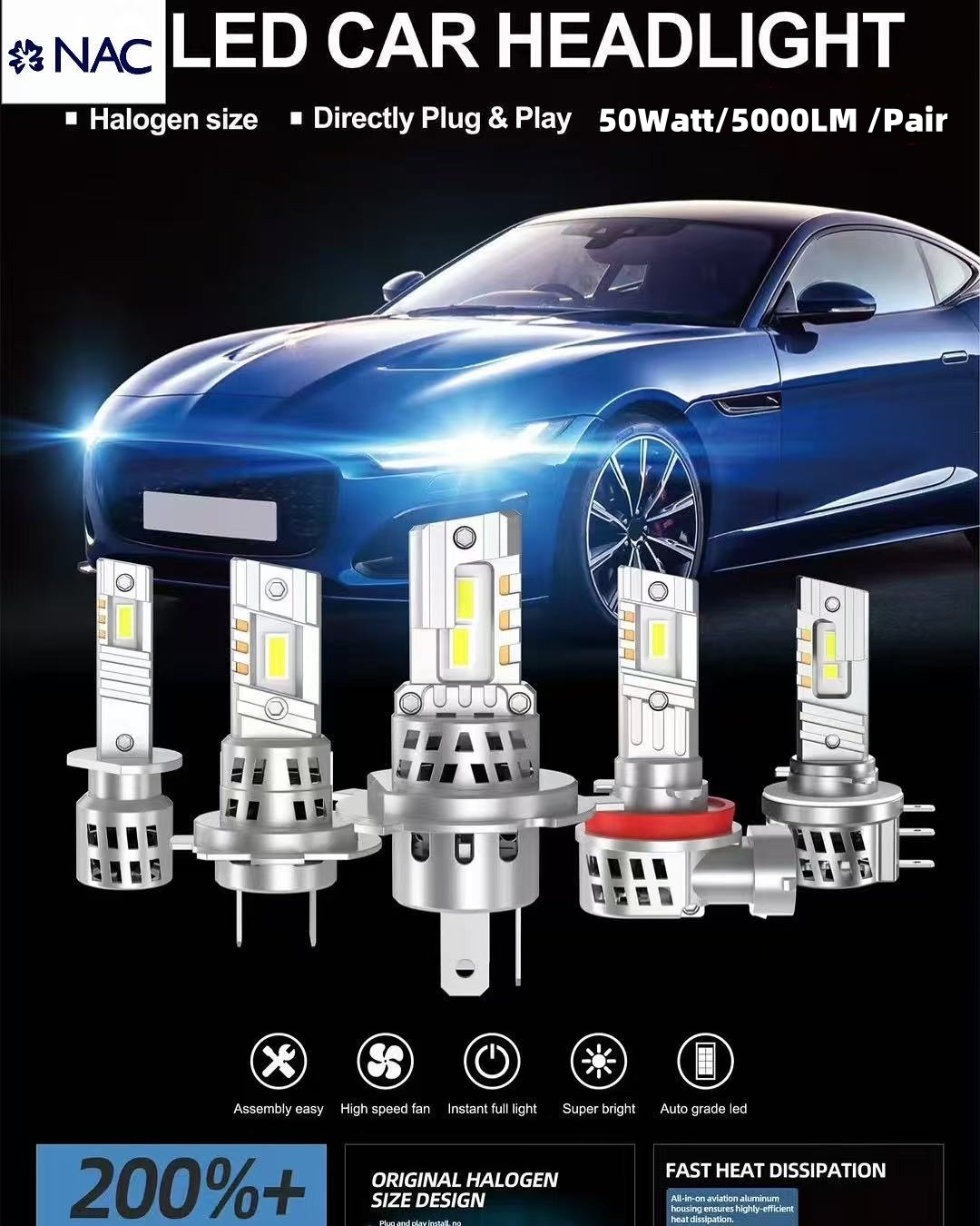 Direct fit led